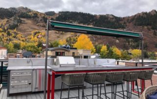 Rooftop TV before w Aspen Mtn Residential Rooftop TV